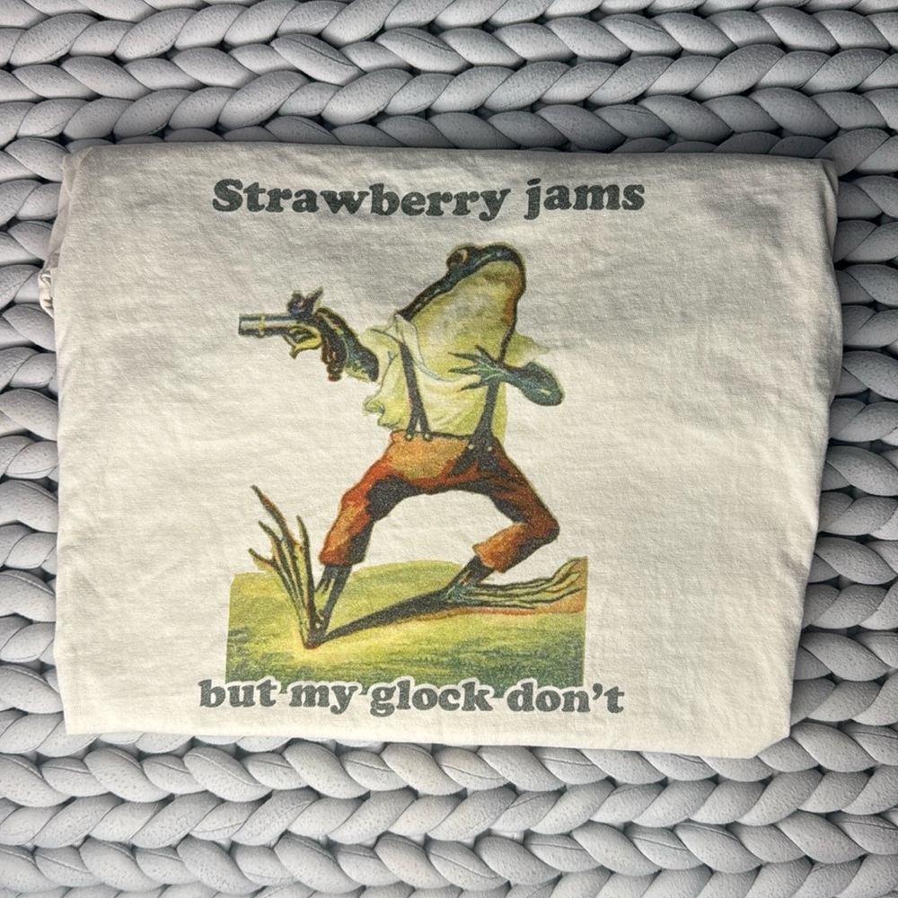 Funny Graphic Frog Tee